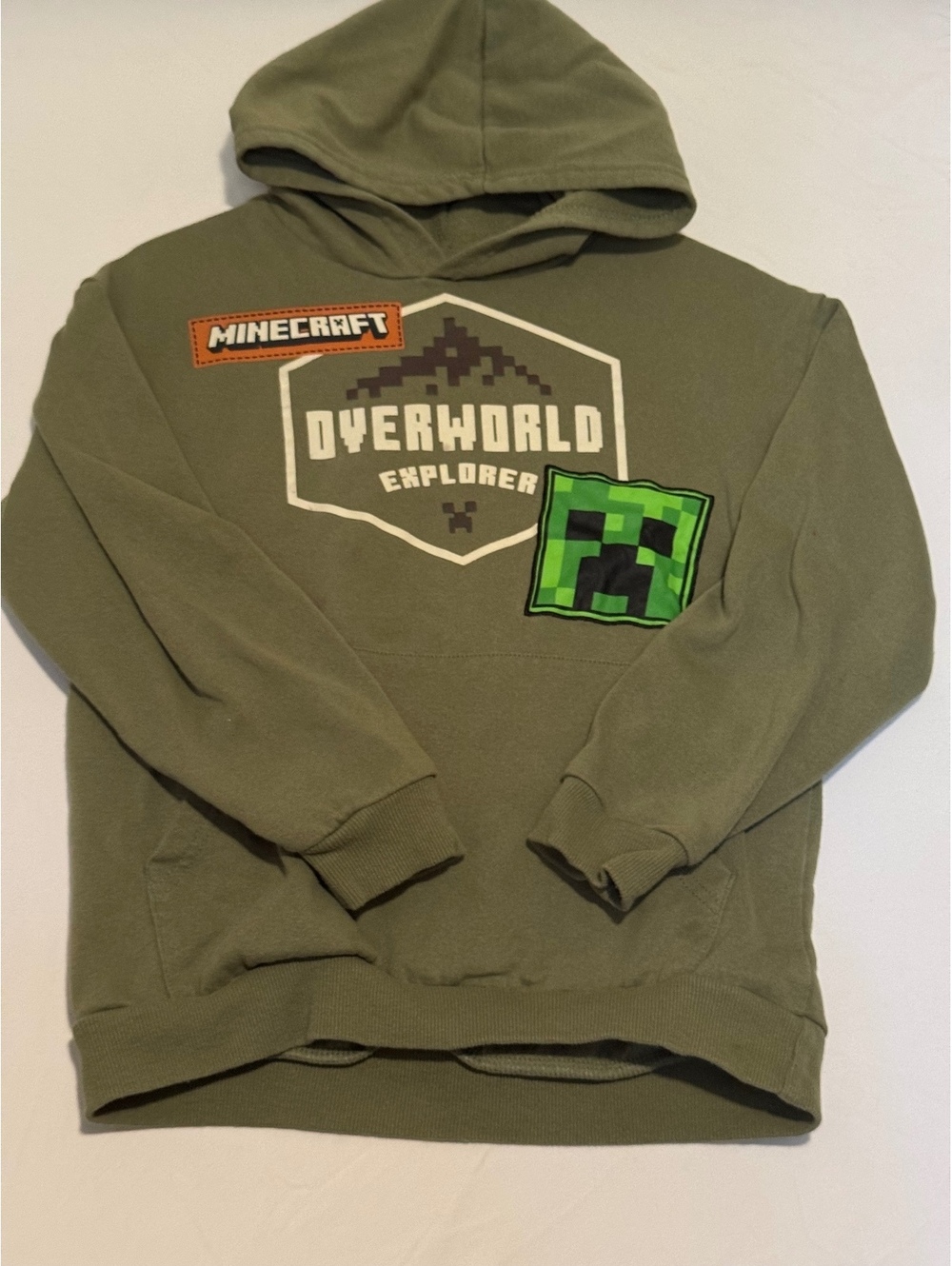 Minecraft Creeper "Overworked Explorer" Hoodie